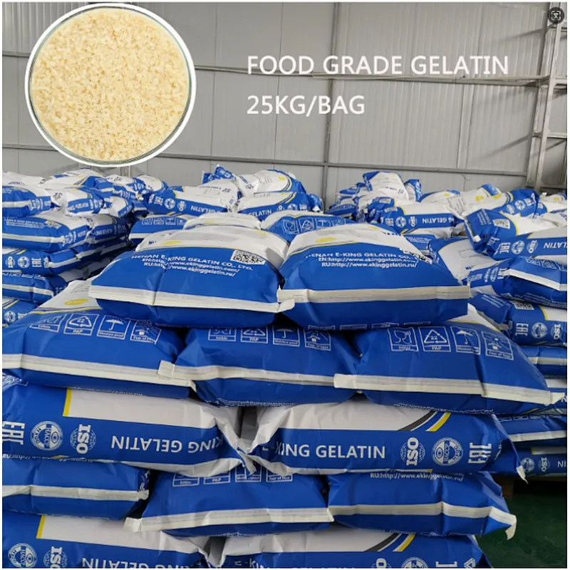 Professional gelatin manufacturer HENAN E-KING GELATIN bovine skin gelatin